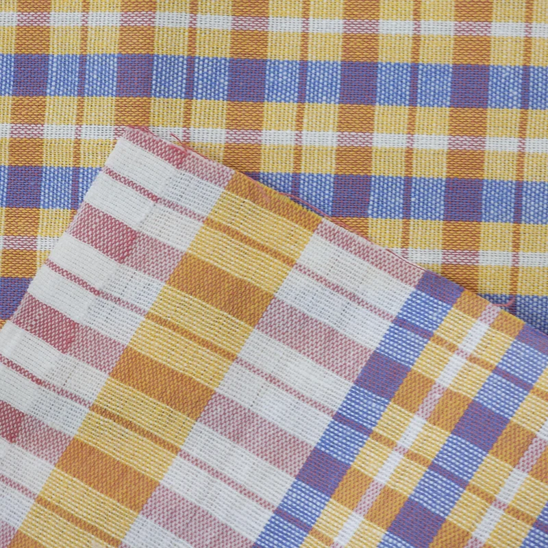 Tissu pour linge à Vaisselle | Coton & Lin | Carreaux