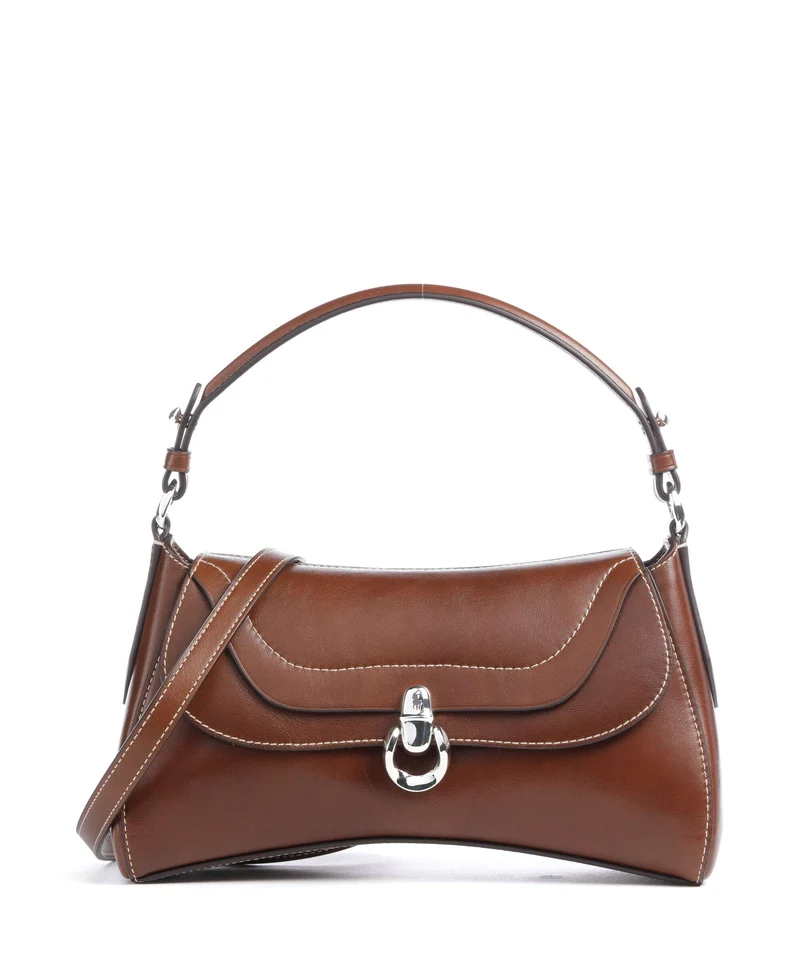 Polo Ralph Lauren Blaze Small Sac porté épaule chestnut