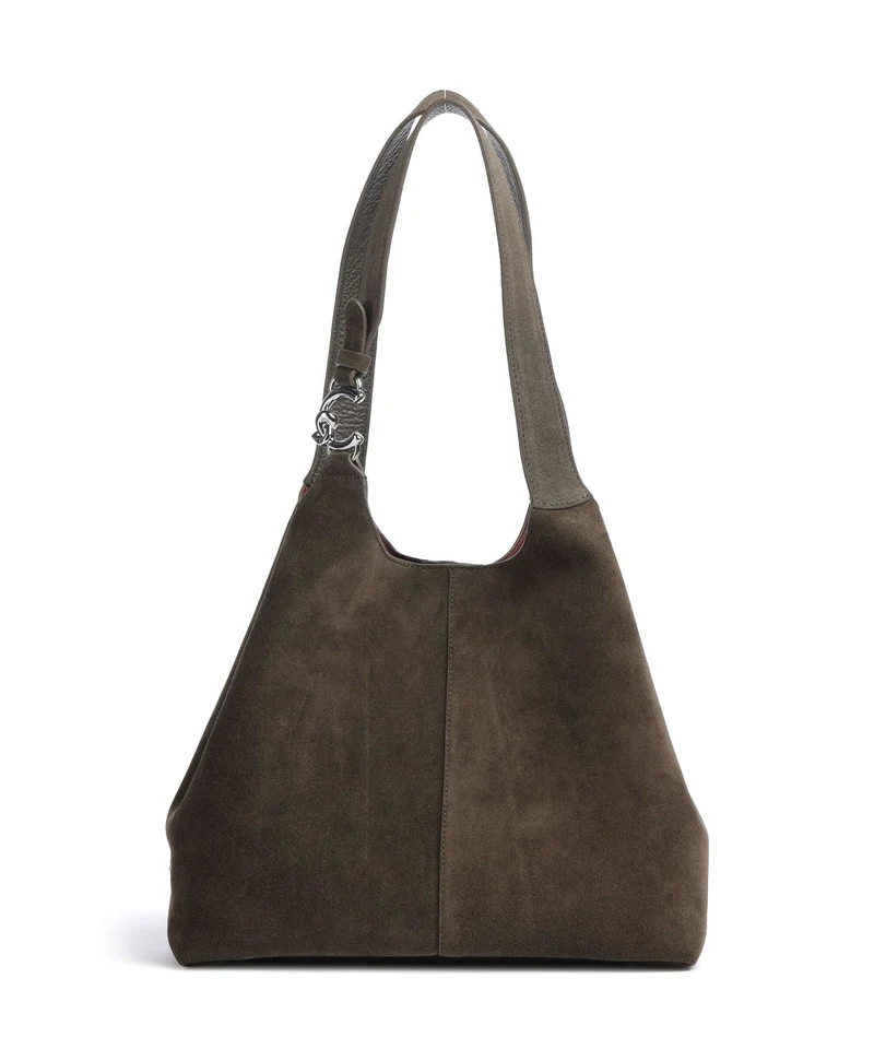 Coccinelle C-Easy Suede Sac fourre-tout fango