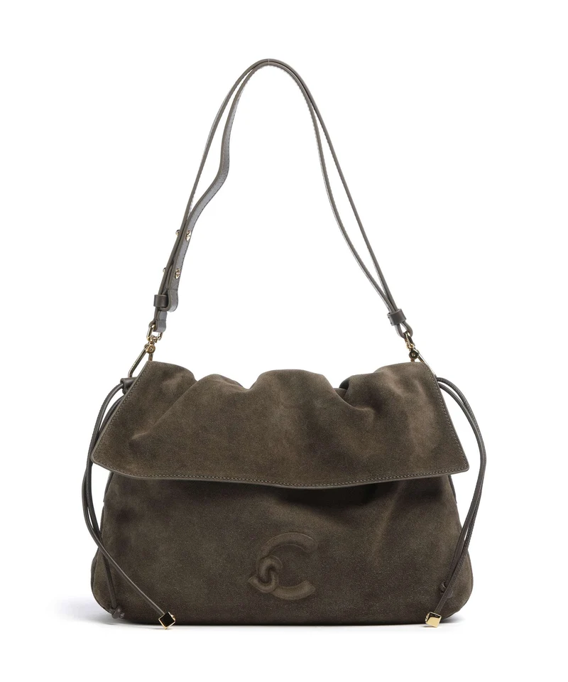 Coccinelle Lidia Suede Sac fourre-tout fango