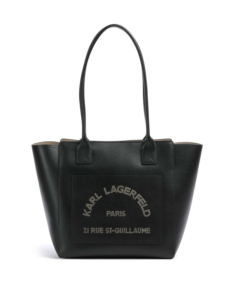 Karl Lagerfeld K/Daily Medium Cabas black nickel
