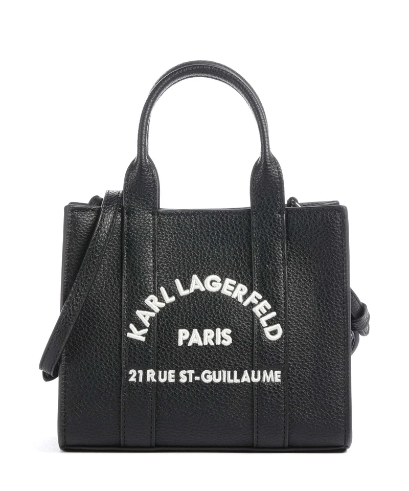 Karl Lagerfeld K/Rue St Guillaume Mini Sac à main white/black