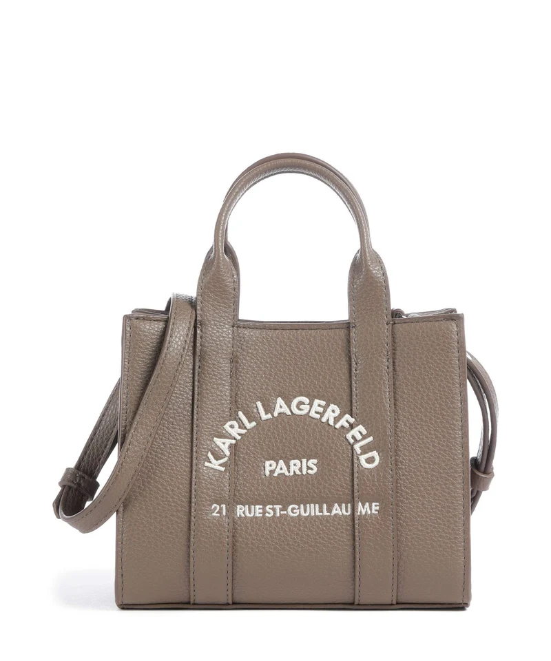 Karl Lagerfeld K/Rue St Guillaume Mini Sac à main dark taupe