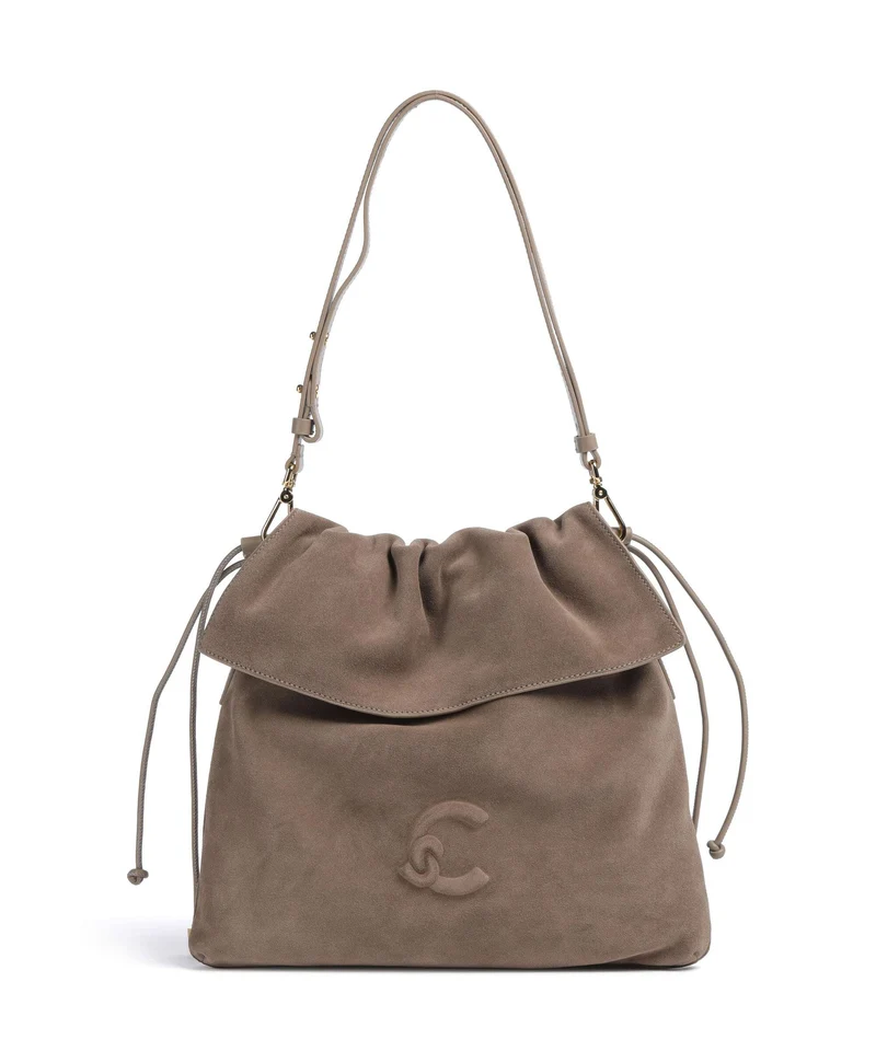 Coccinelle Lidia Suede Sac fourre-tout warm taupe
