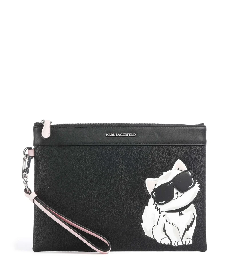 Karl Lagerfeld Ikon Choupette Sac de poignet black