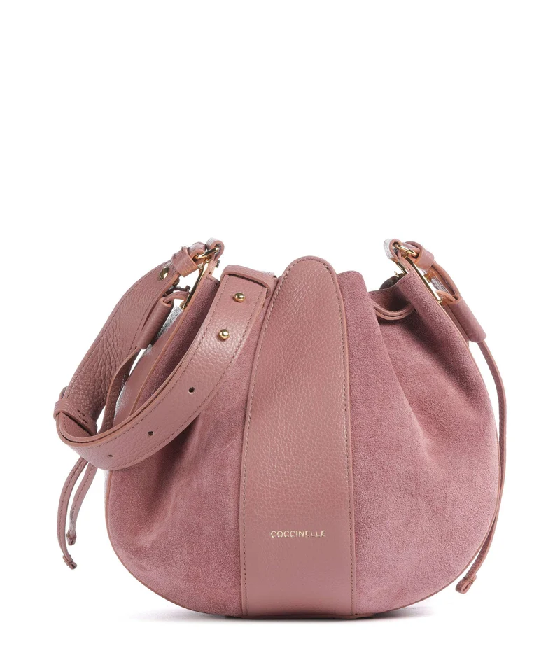 Coccinelle Boom Sac seau winter rose