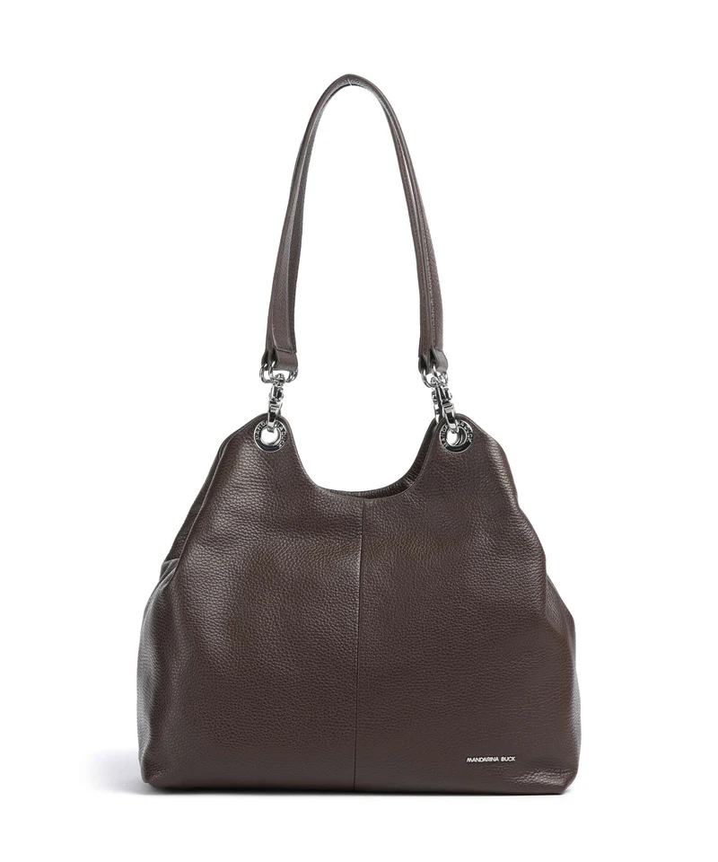 Mandarina Duck Mellow Leather Cabas espresso