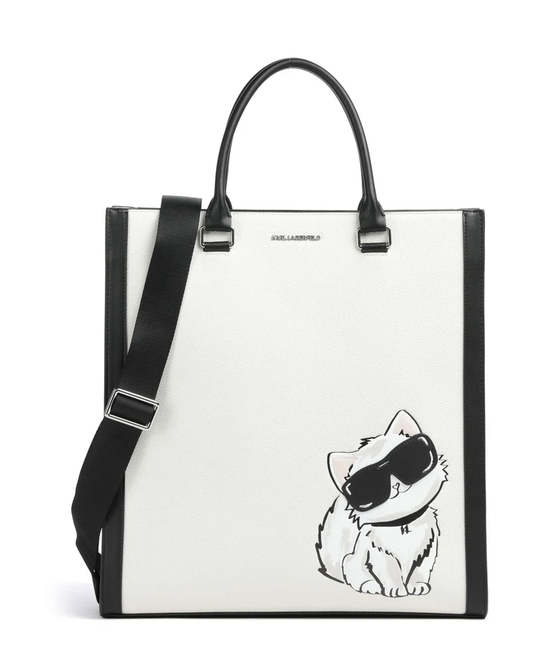 Karl Lagerfeld Ikon Choupette Sac à main off white