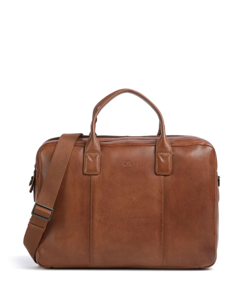 Markberg Ashton Porte-document cognac