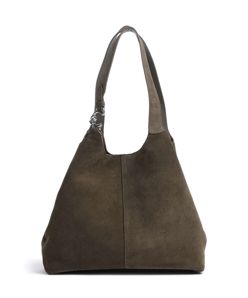 Coccinelle C-Easy Suede Sac fourre-tout fango