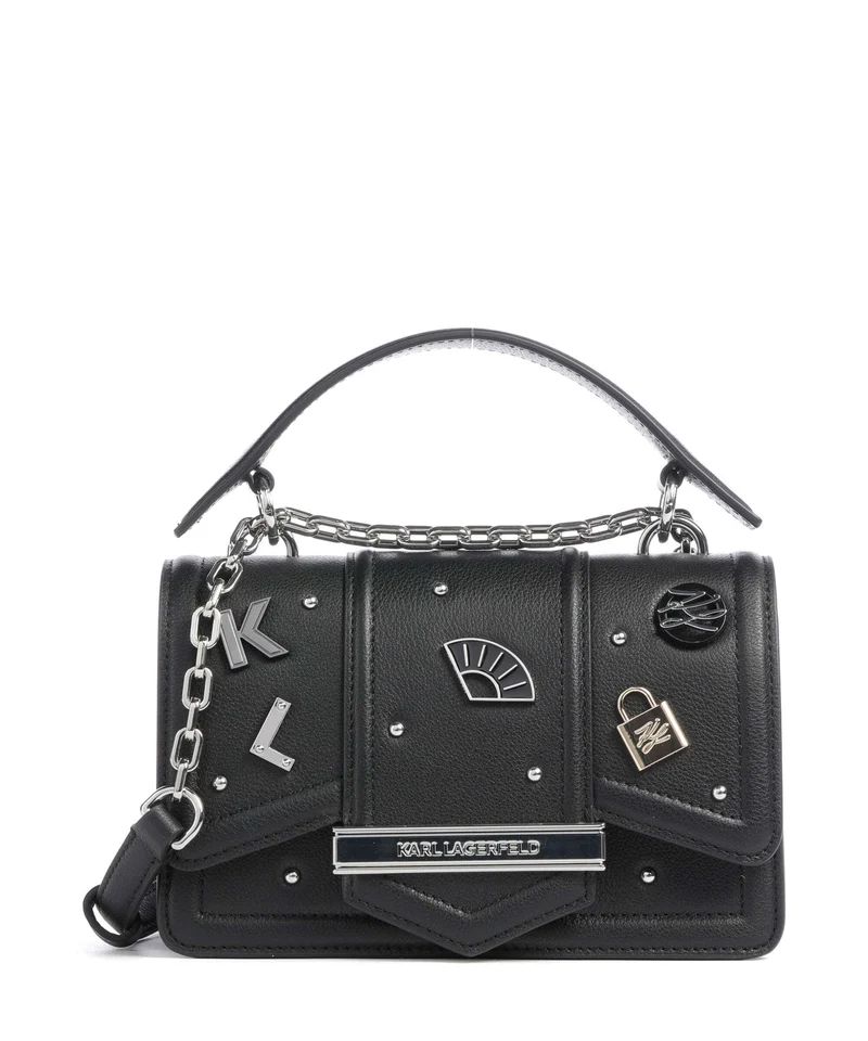 Karl Lagerfeld K/Nova Sac bandoulière black embellishment