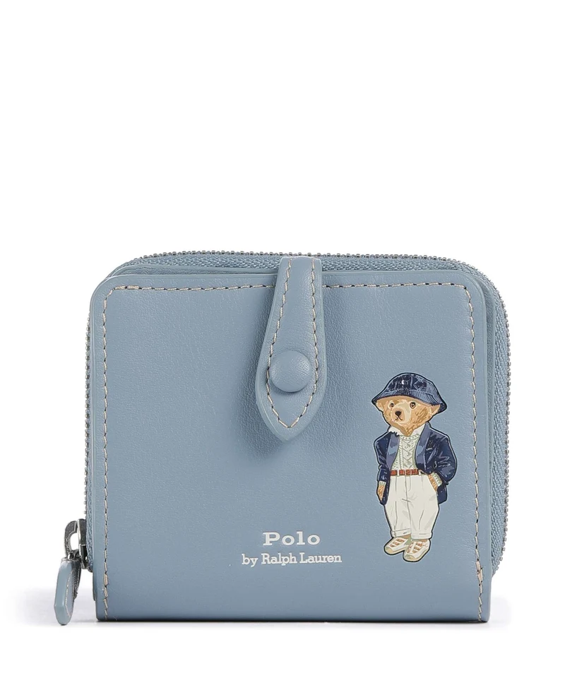 Polo Ralph Lauren Bear Portefeuille faded denim