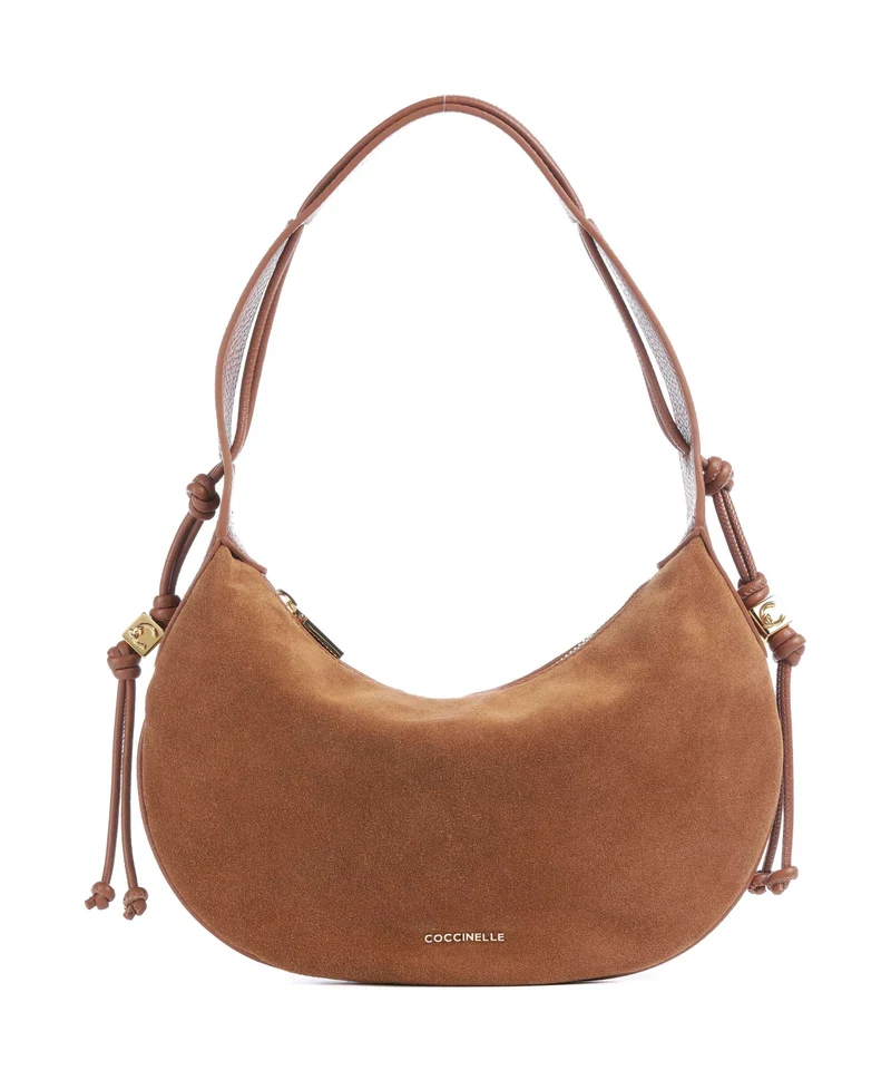 Coccinelle Thess Suede Sac fourre-tout cognac