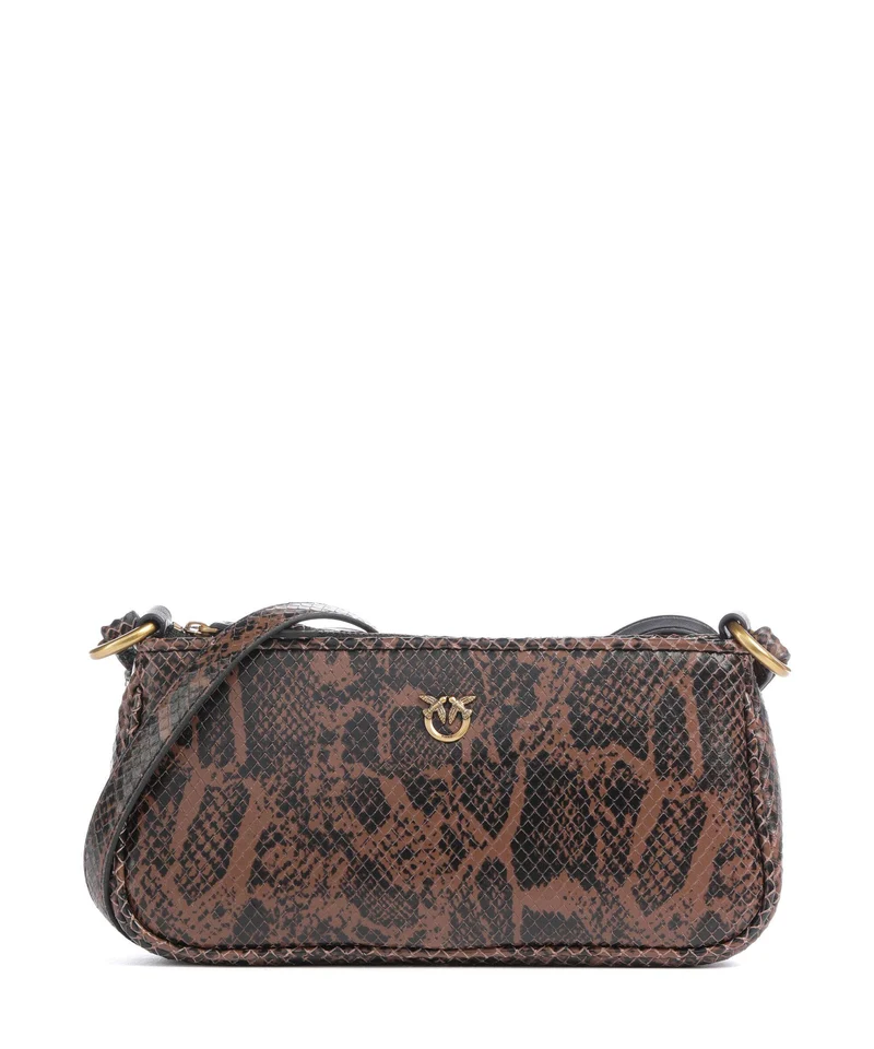 Pinko Half Moon Mini Sac bandoulière roccia/marrone/antique gold