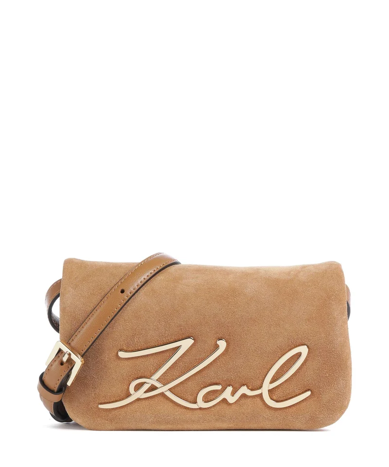 Karl Lagerfeld K/Signature 2.0 Soft Sac bandoulière caramel