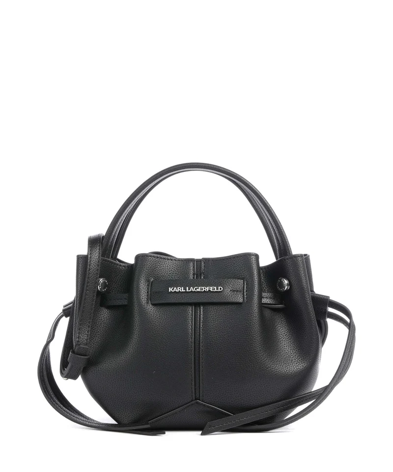 Karl Lagerfeld K/Pierced Mini Sac à main black nickel