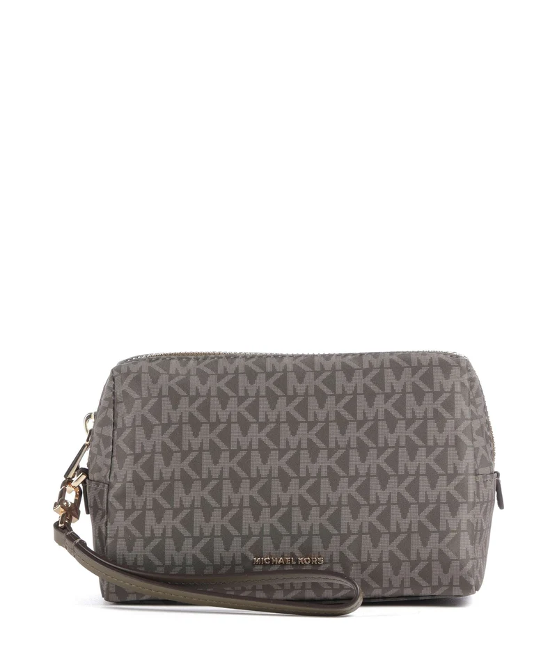 Michael Kors Zadie Small Sac à cosmétiques loden