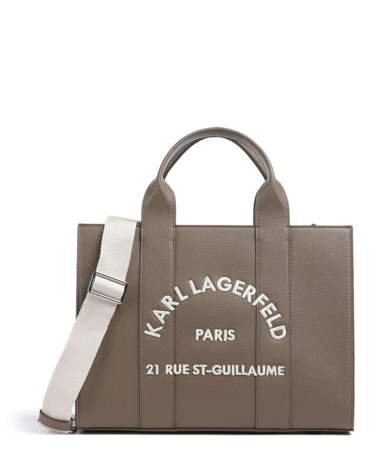 Karl Lagerfeld K/Rue St Guillaume Medium Sac à main dark taupe