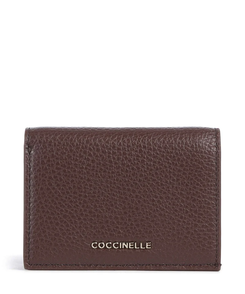 Coccinelle Metallic Soft Portefeuille berry