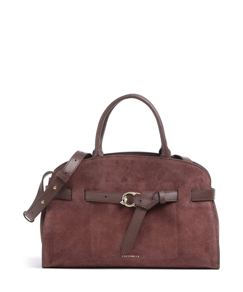 Coccinelle Sabine Suede Sac à main berry