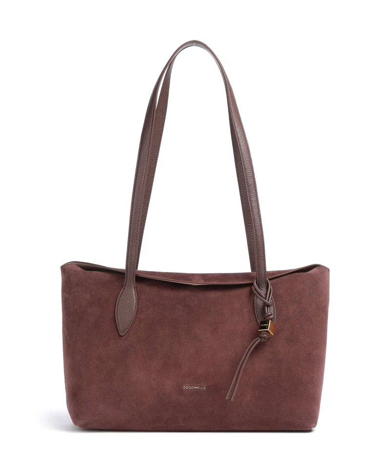 Coccinelle Thess Suede Cabas berry