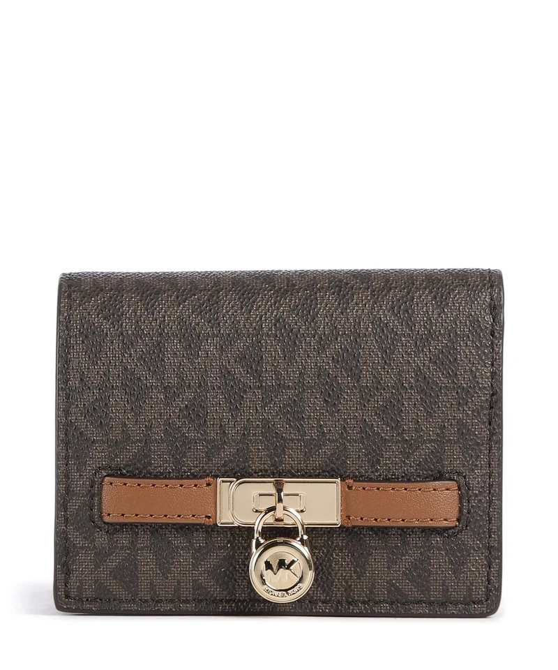 Michael Kors Hamilton Moderne Small Portefeuille brown/acorn