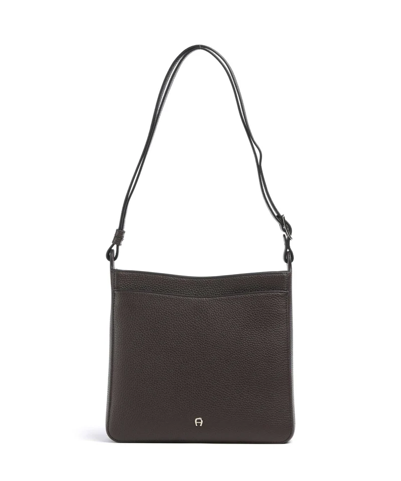 Aigner Pura M Sac porté épaule soil brown