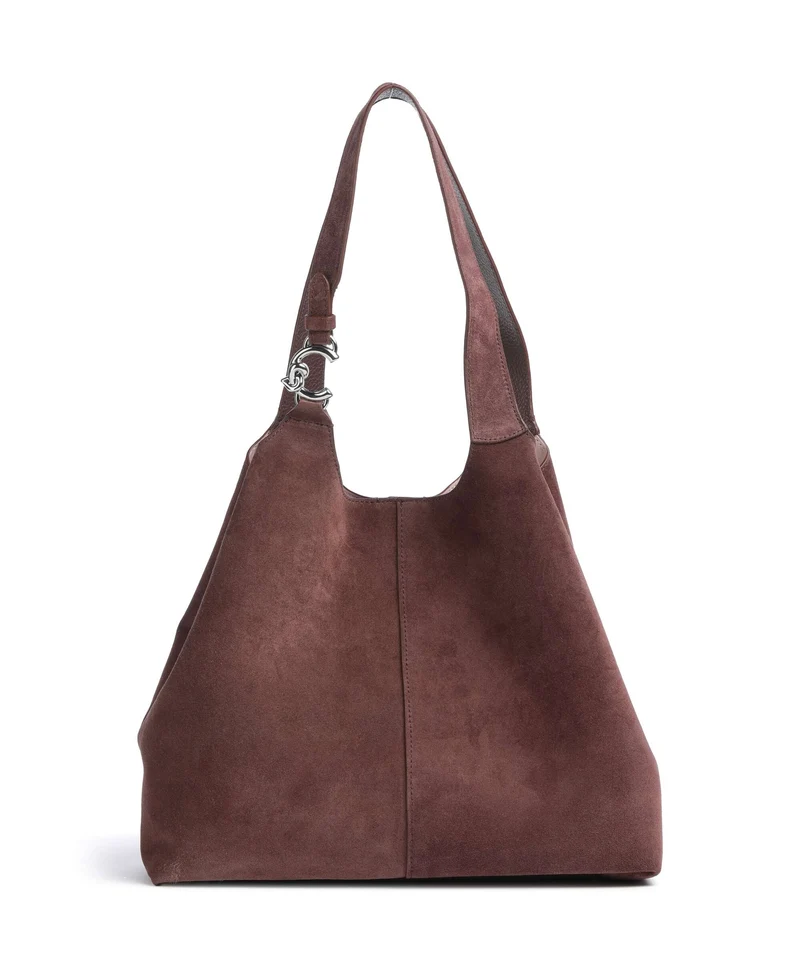 Coccinelle C-Easy Suede Sac fourre-tout berry