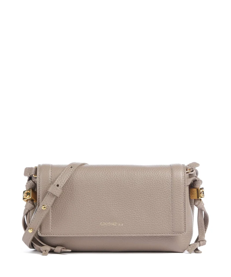 Coccinelle Thess Sac bandoulière warm taupe