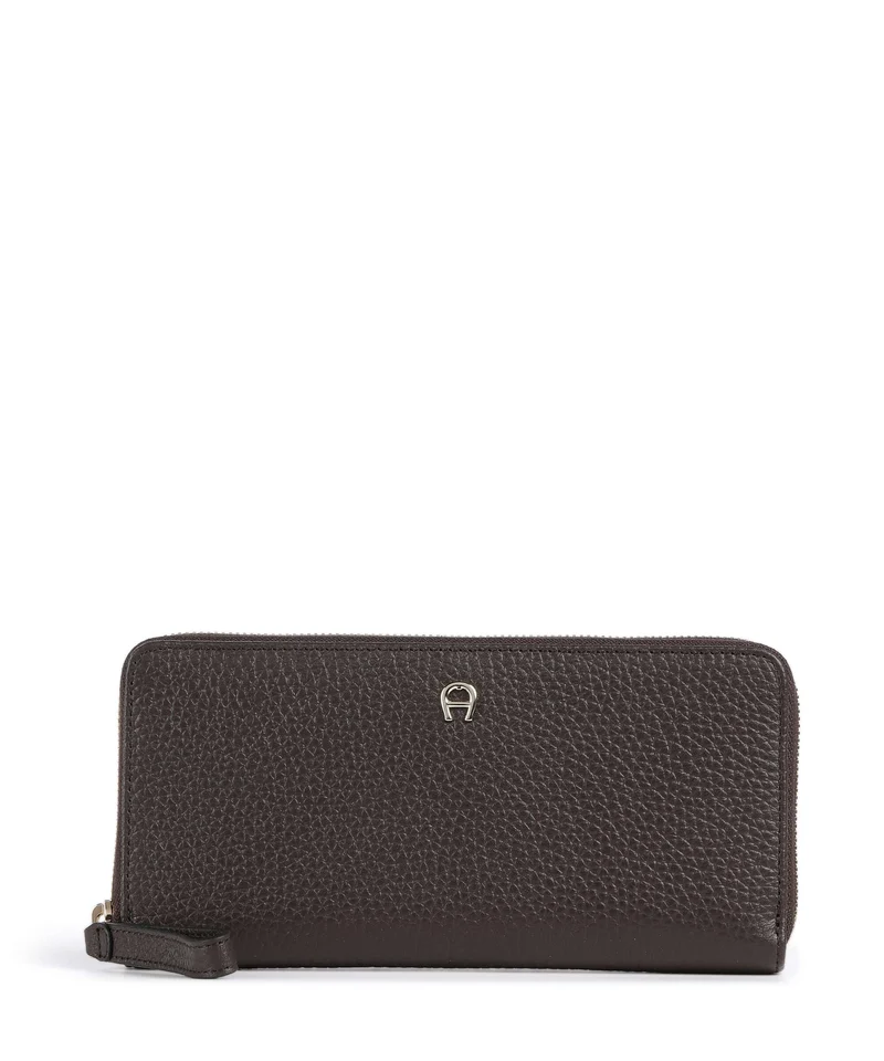 Aigner Pura Portefeuille soil brown