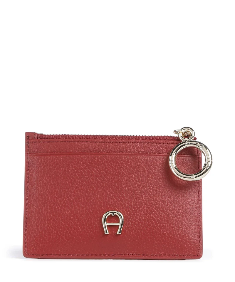 Aigner Zita Étui à cartes crédit burnt red