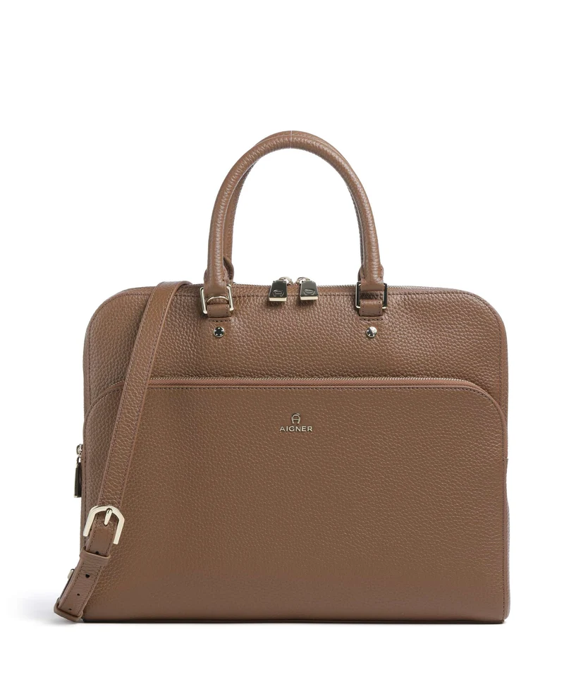 Aigner Ivy L Porte-document saddle brown