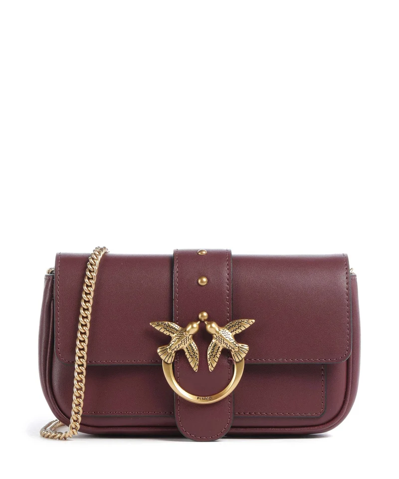 Pinko Love One Pocket Portefeuille ribes intenso/antique gold