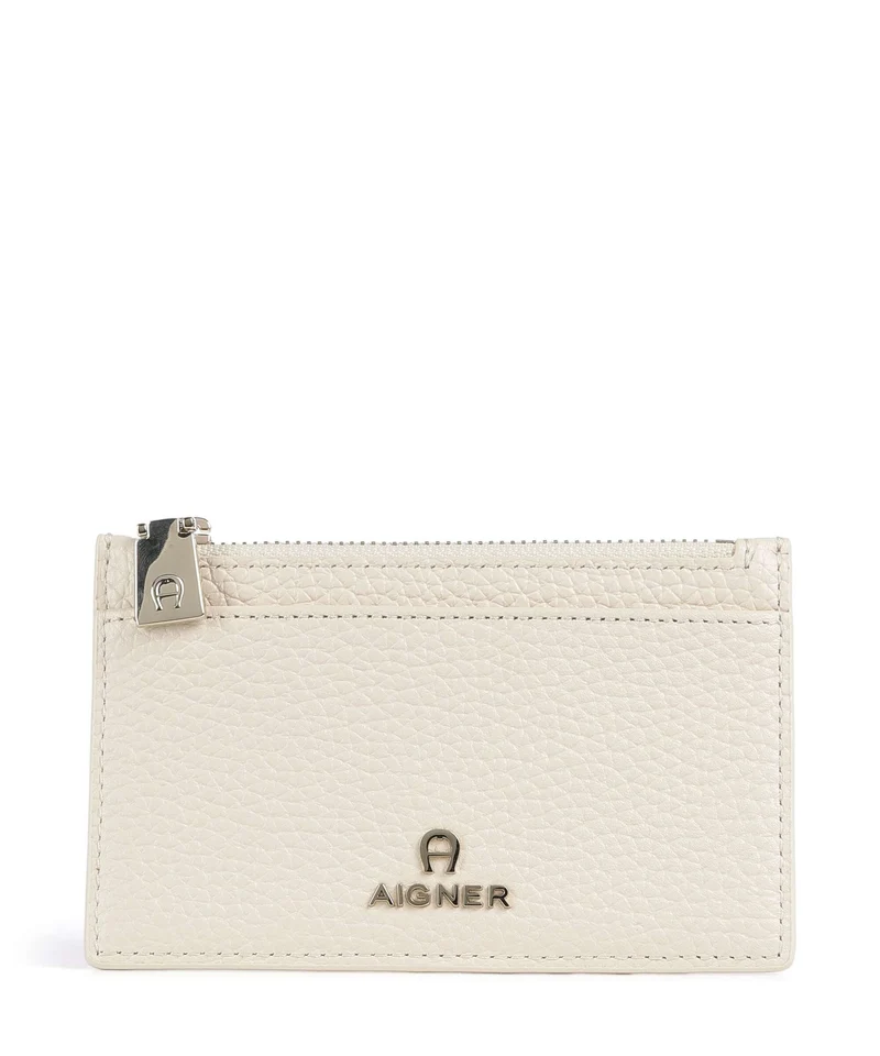 Aigner Ivy Étui à cartes crédit macadamia white