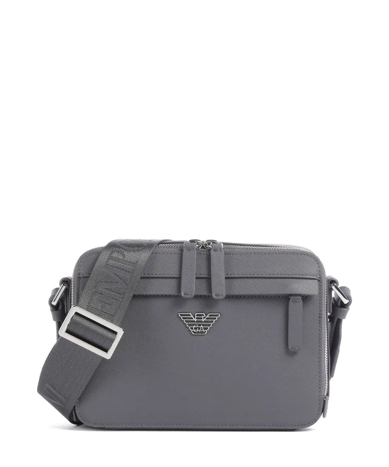 Emporio Armani Business Regenerated Sac bandoulière grey