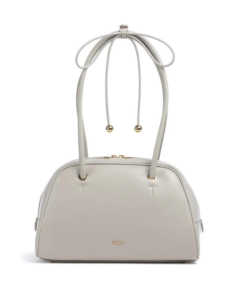 Furla Poppy M Sac porté épaule stone gray