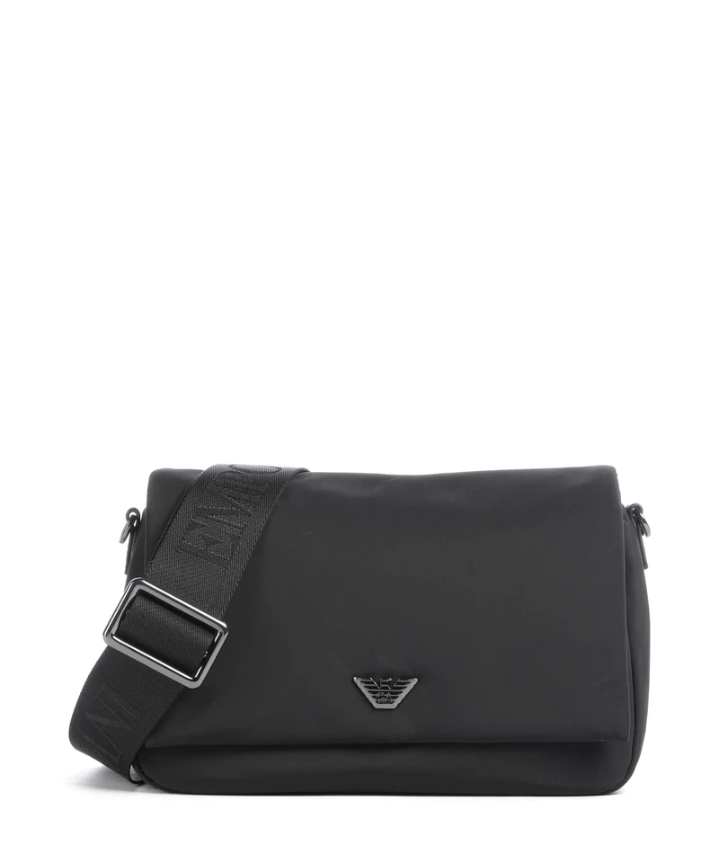 Emporio Armani Nylon Recycled Sac bandoulière black beauty
