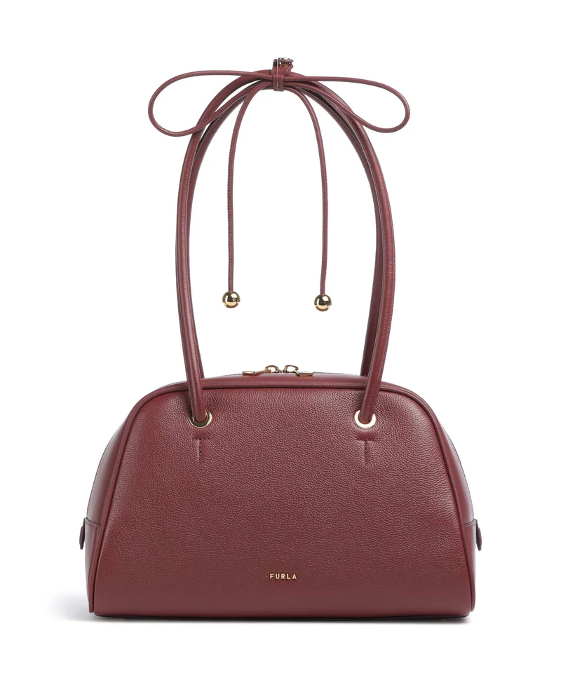 Furla Poppy M Sac porté épaule red apple