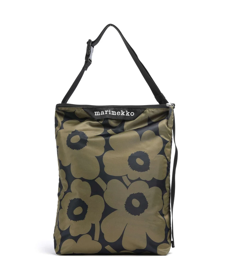 Marimekko Neat M Unikko Sac fourre-tout olive green/dark blue