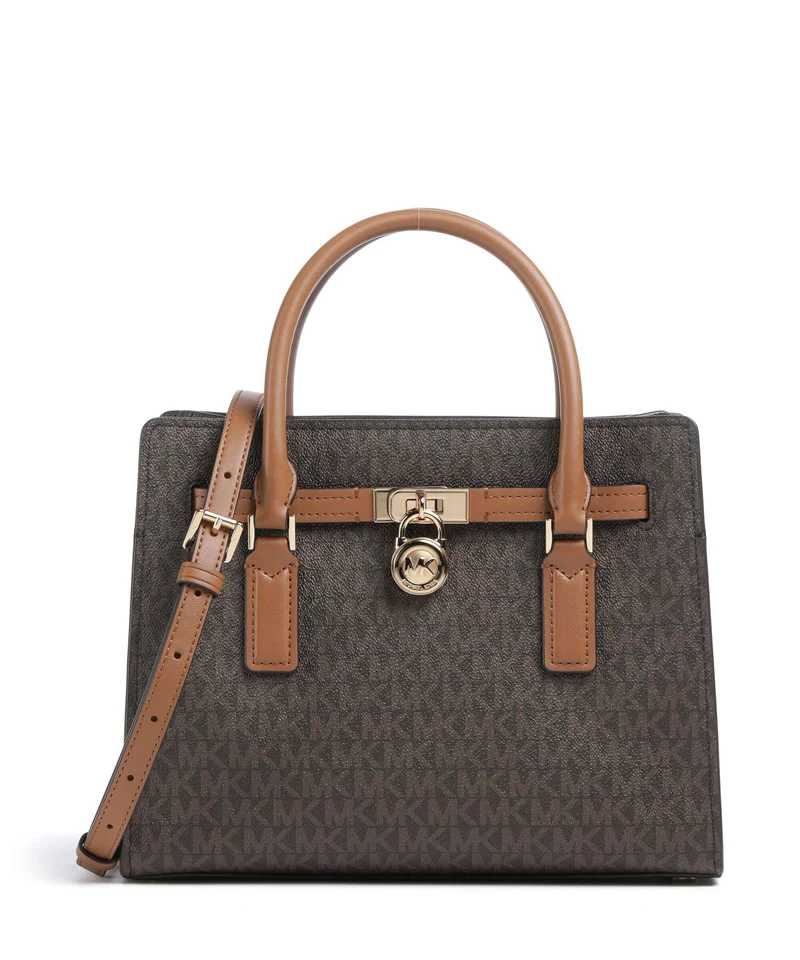 Michael Kors Hamilton Moderne Small Sac à main brown/acorn