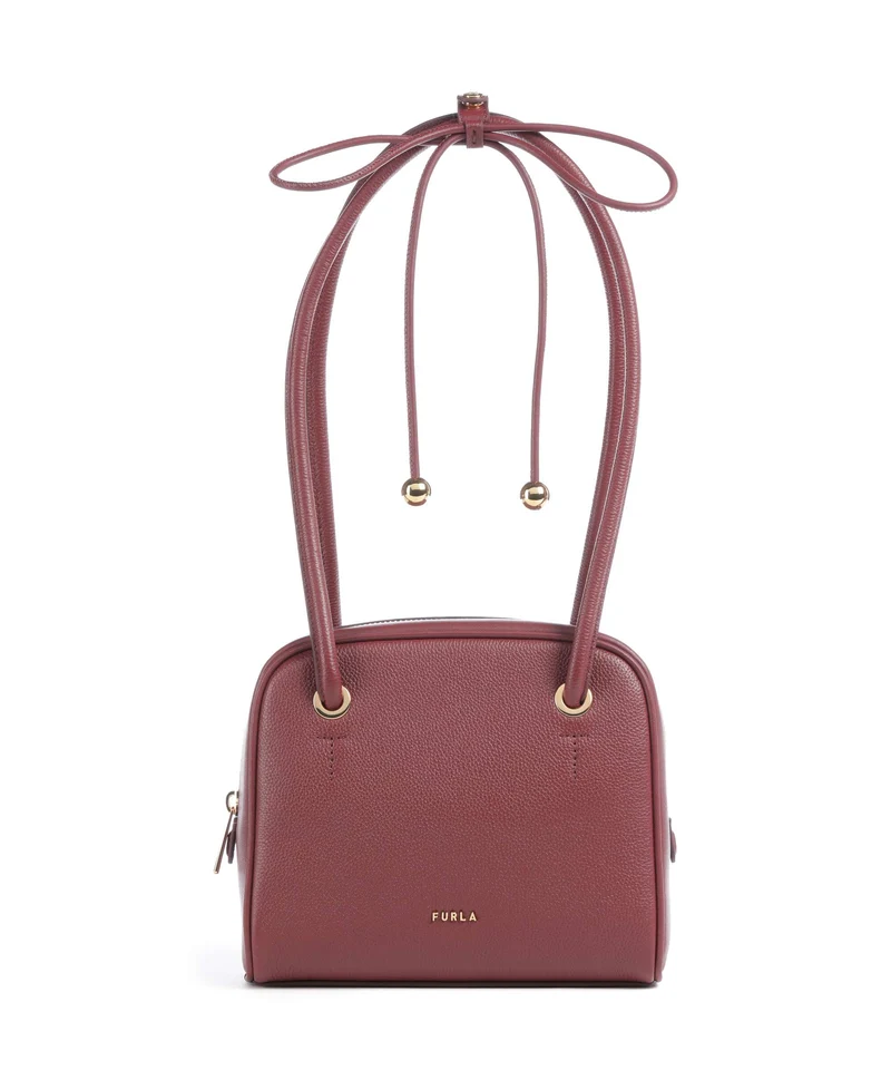 Furla Poppy S Sac porté épaule red apple