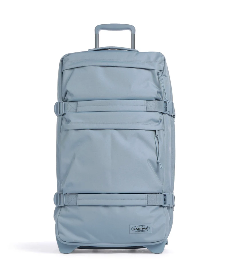 Eastpak Transit'R Plus M Sac de voyage à roulettes monotone blue