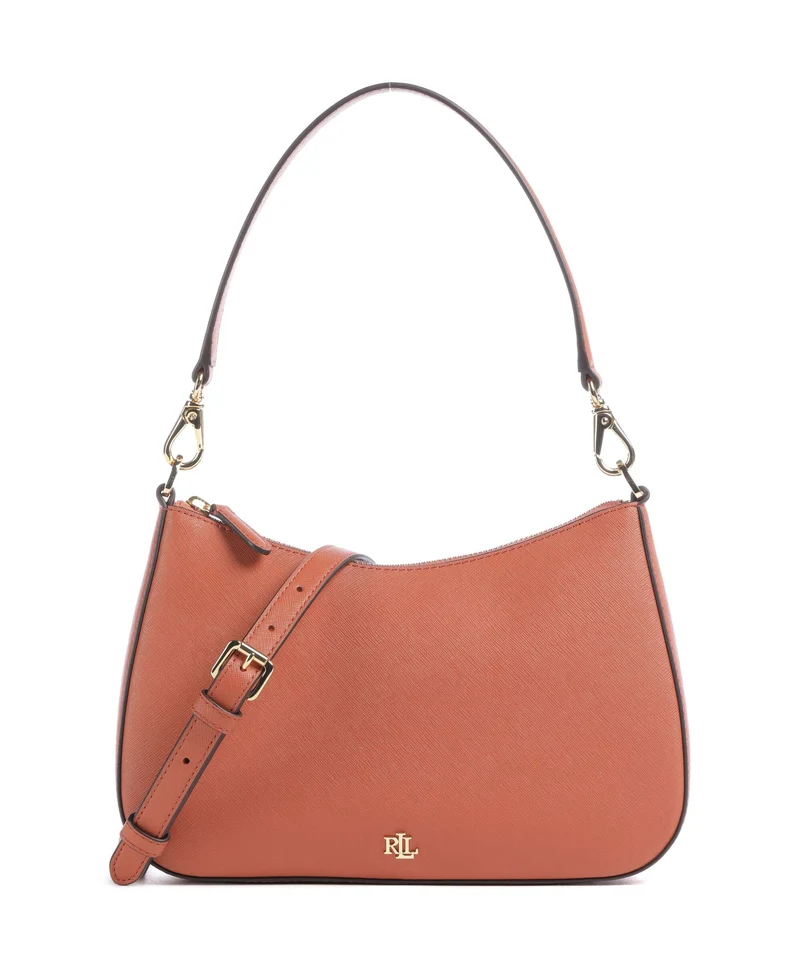 Lauren Ralph Lauren Danni 26 Sac porté épaule red terracotta