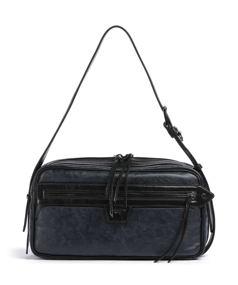 Liebeskind Juno Vintage PU M Sac porté épaule peacoat