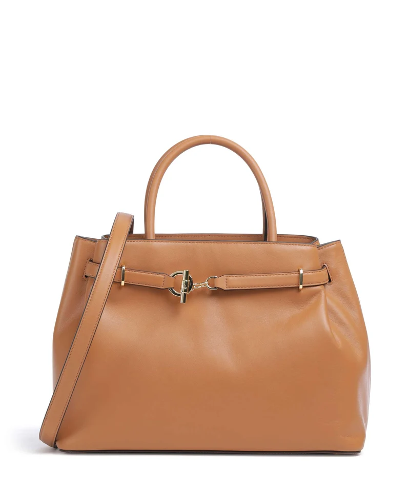 Lauren Ralph Lauren Blaike Large Sac à main classic caramel