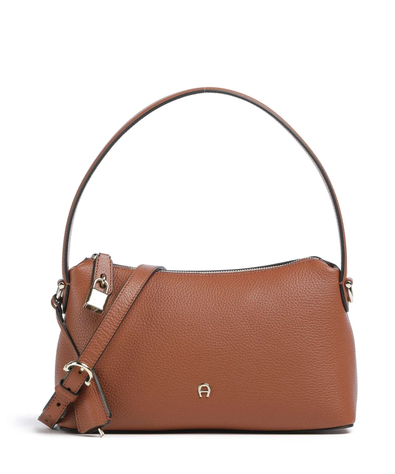 Aigner Delia S Sac porté épaule cognac brown