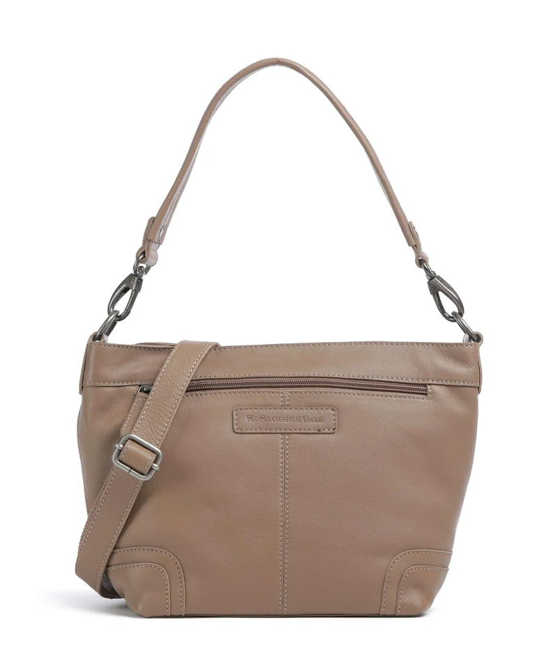 The Chesterfield Brand Serene Zarita Sac porté épaule taupe