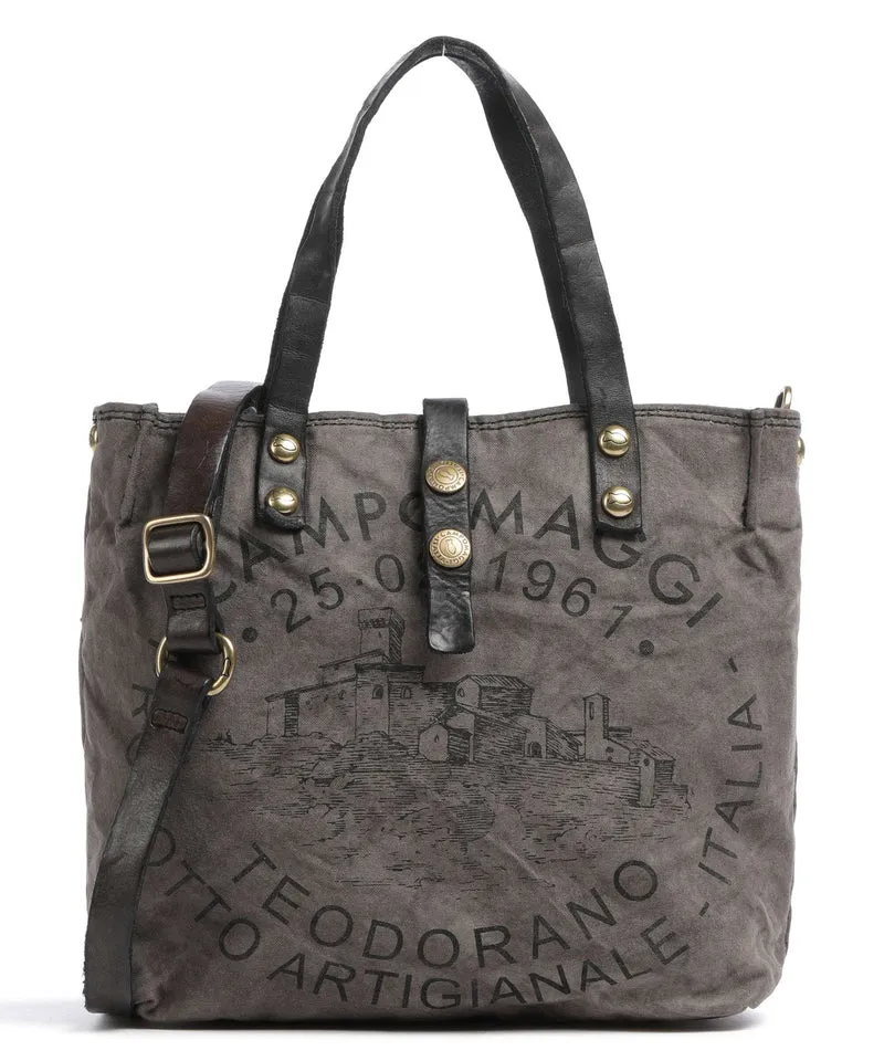 Campomaggi Sac à main beige/grigio/nera