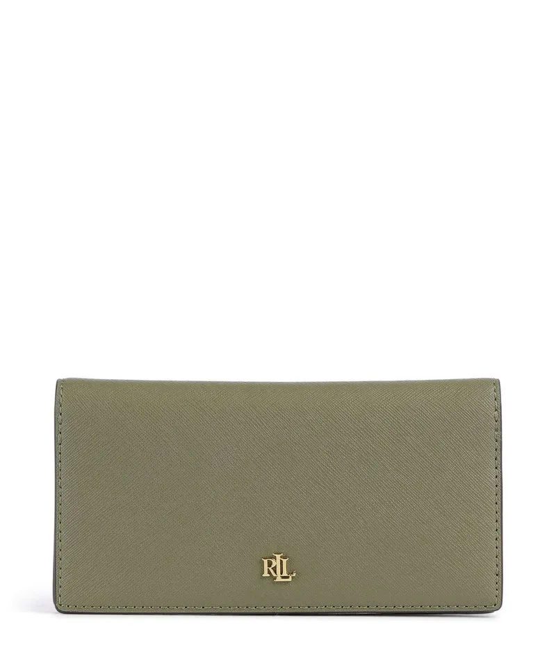 Lauren Ralph Lauren Medium Portefeuille sage green