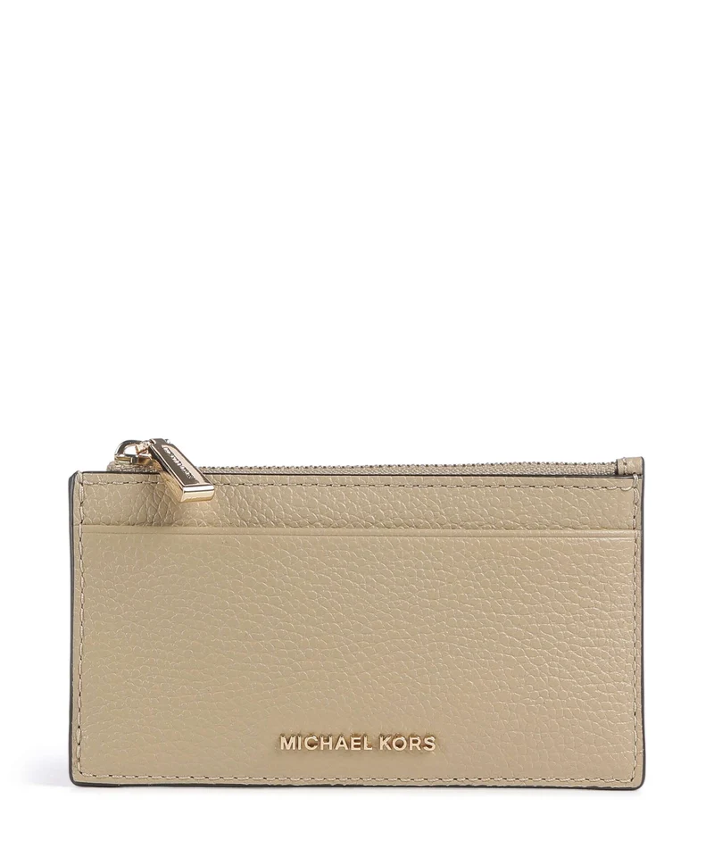 Michael Kors Jet Set Étui à cartes crédit khaki